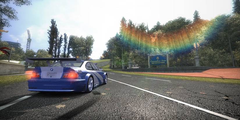 need for speed most wanted 2005 player in a bmw 