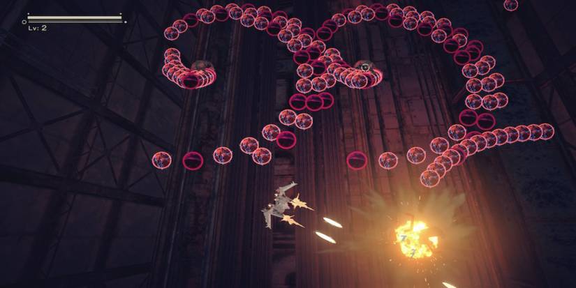 nier automata end of yorha edition enemy explosion