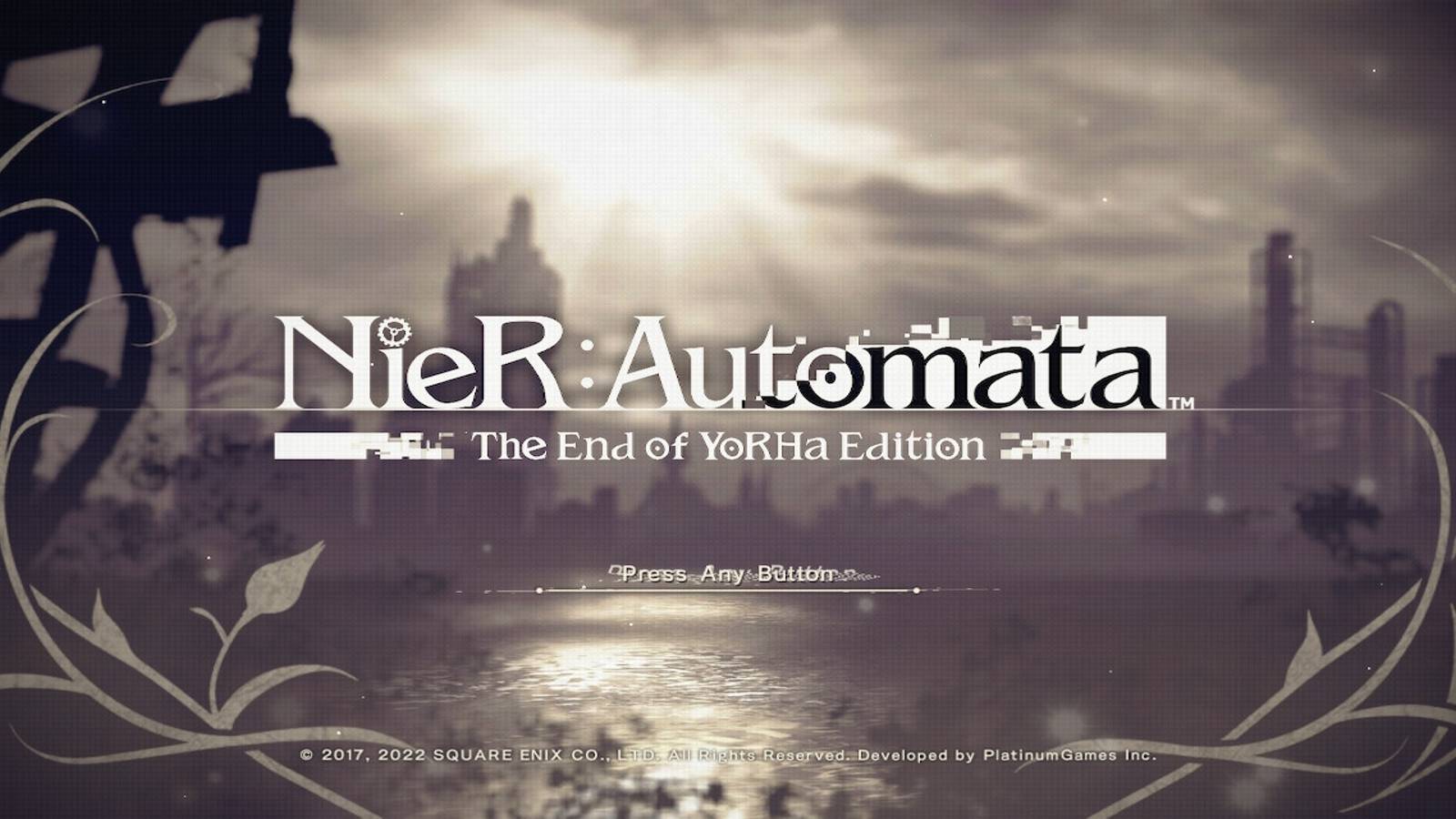 nier automata end of yorha edition switch version