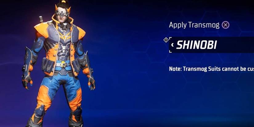 nightwing wearing the shinobi style