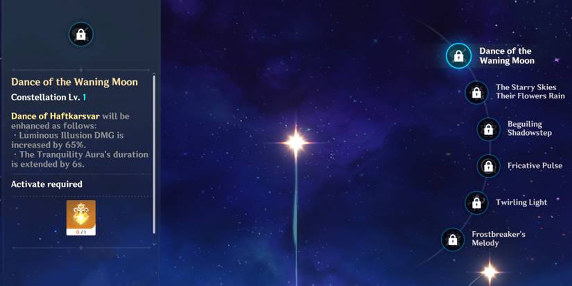 nilou c1 constellation in genshin impact