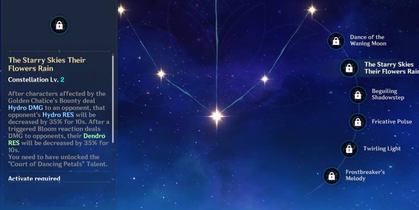 nilou c2 constellation in genshin impact