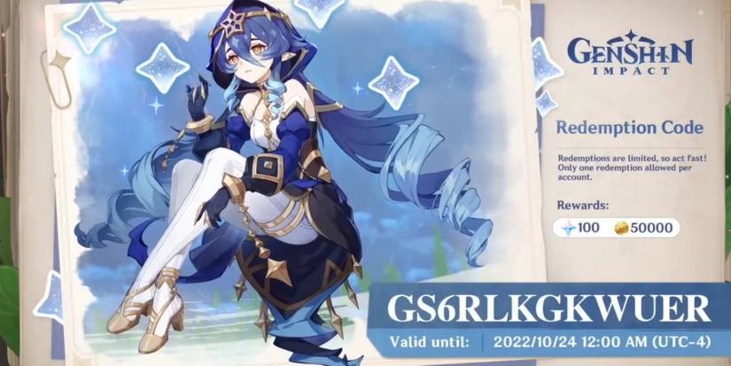 one of genshin impact 3-2 livestream codes