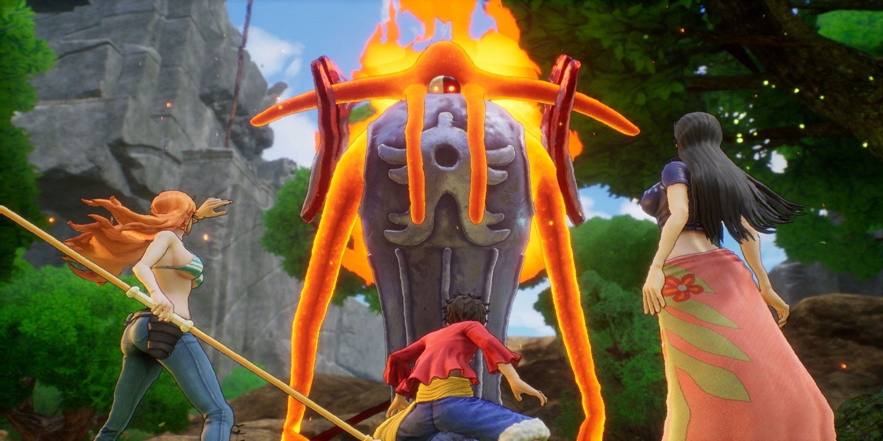 The new, lengthy gameplay trailer for One Piece Odyssey highlights the game's finer points.