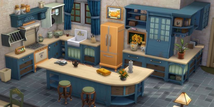 The Country Kitchen Kit in The Sims 4