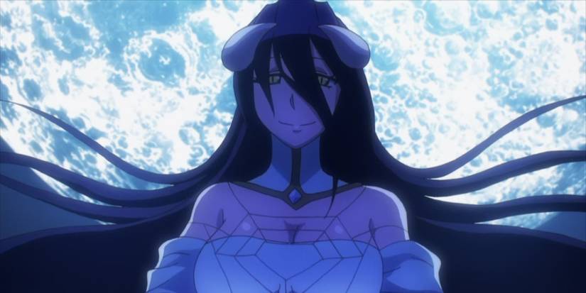 overlord-albedoinfrontofgiantmoon