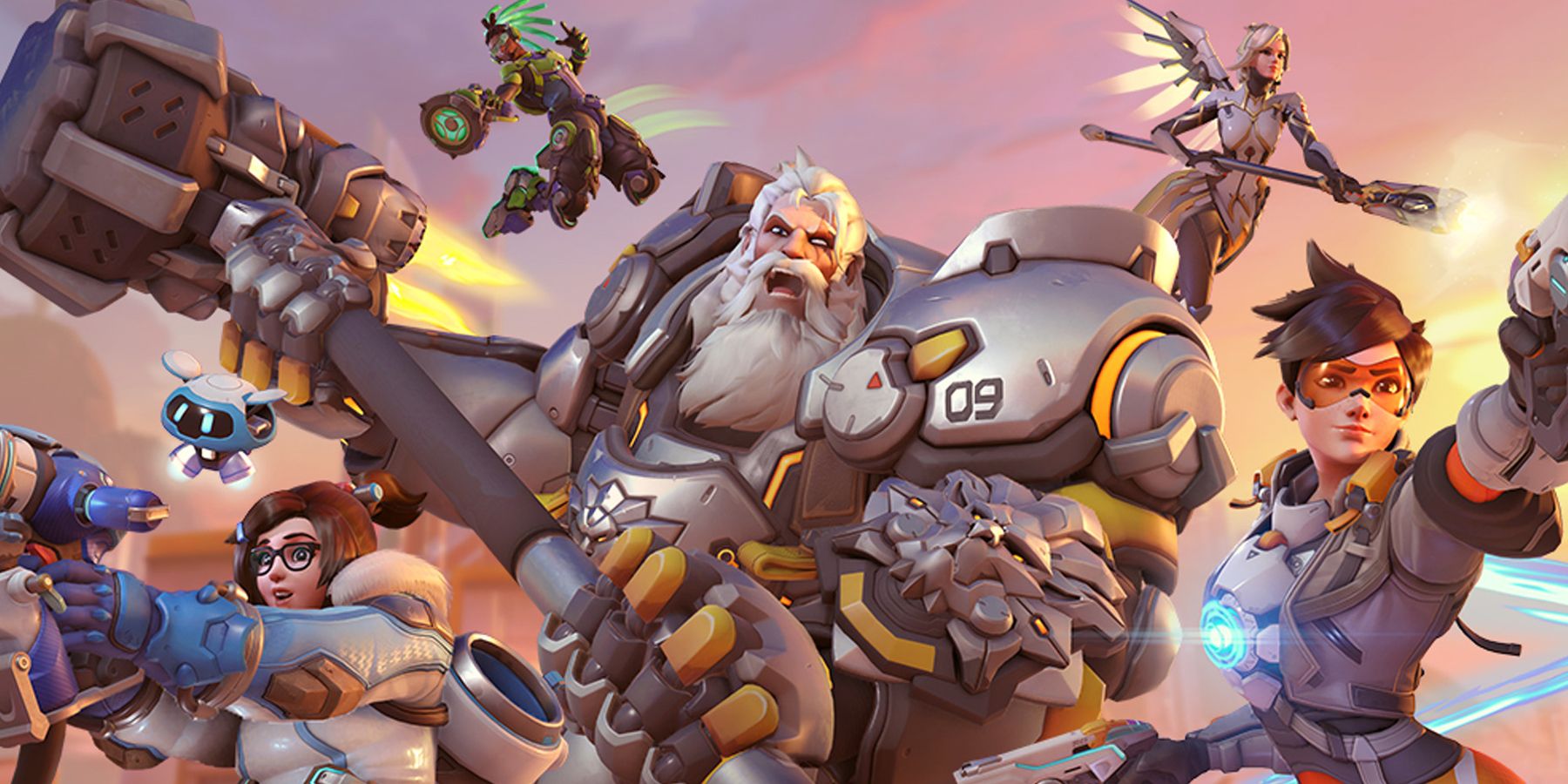 reinhardt and the overwatch team