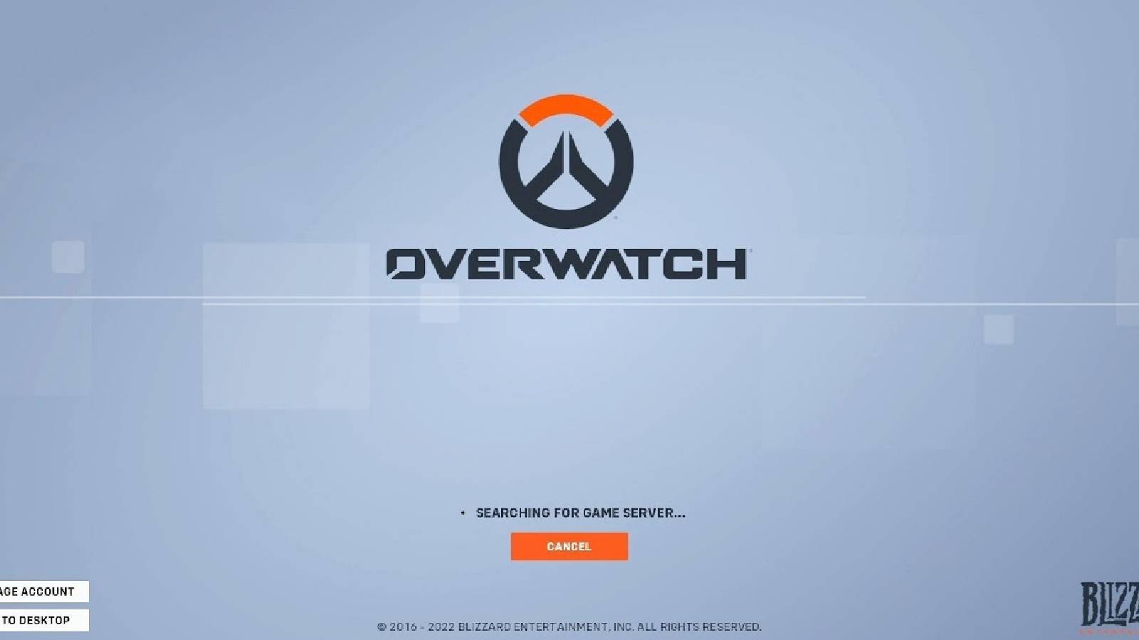 overwatch 2 title screen