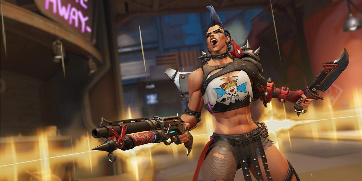 overwatch junkerqueen screaming 