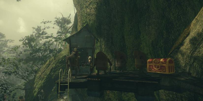 The Play With Us side quest in NieR: Automata