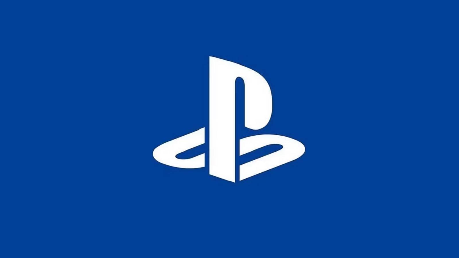 playstation logo blue background