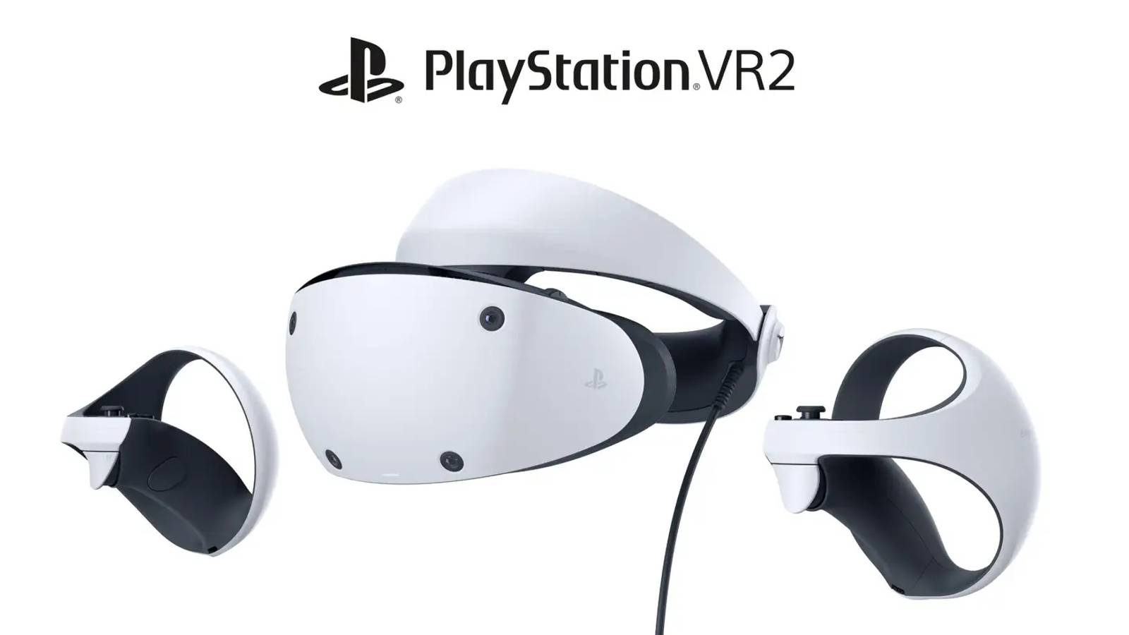 playstation vr2 headset and controllers