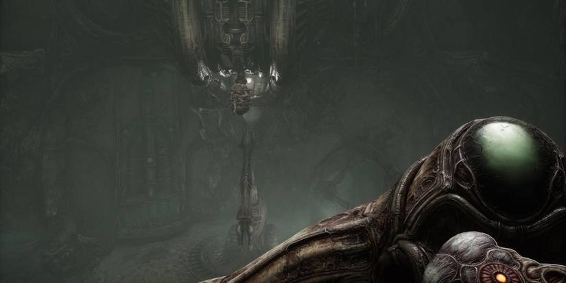 egg creature in scorn