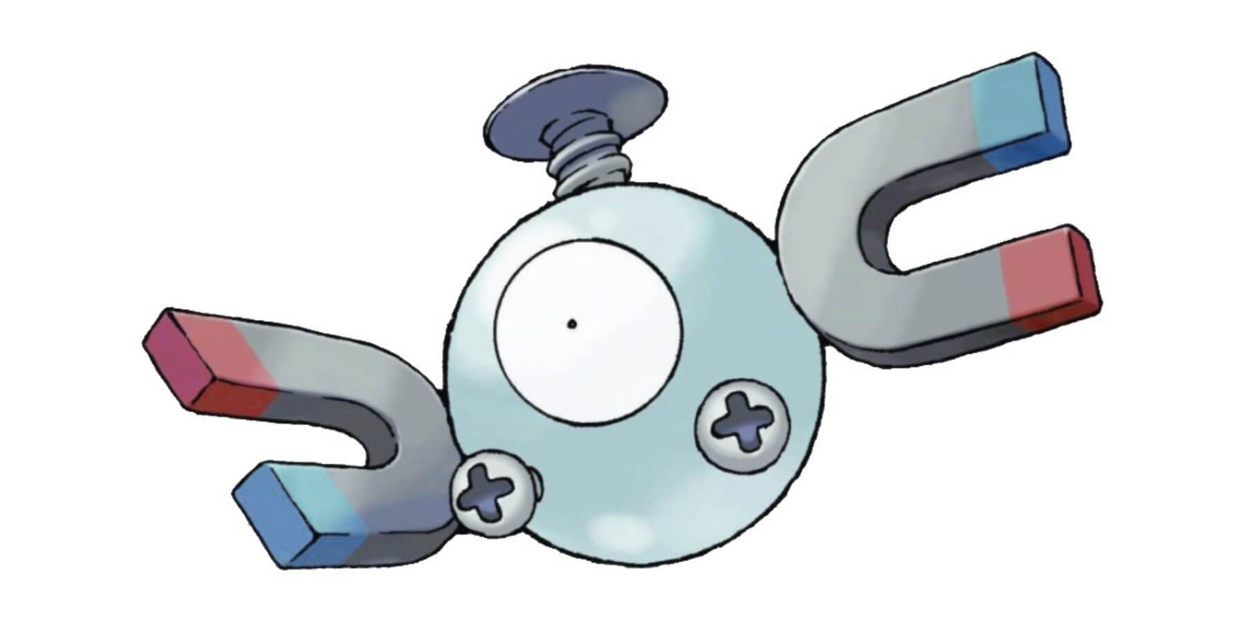 pokemon magnemite white background