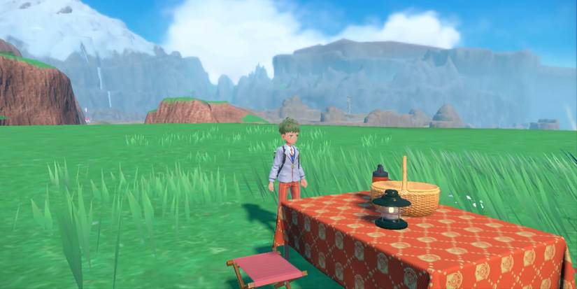 pokemon scarlet and violet picnic