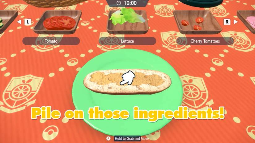 pokemon scarlet and violet sandwiches