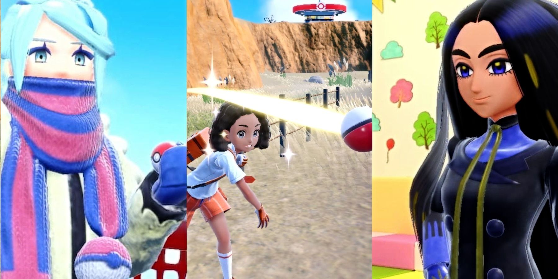 pokemon scarlet violet gym battles level scaling difficulty open world