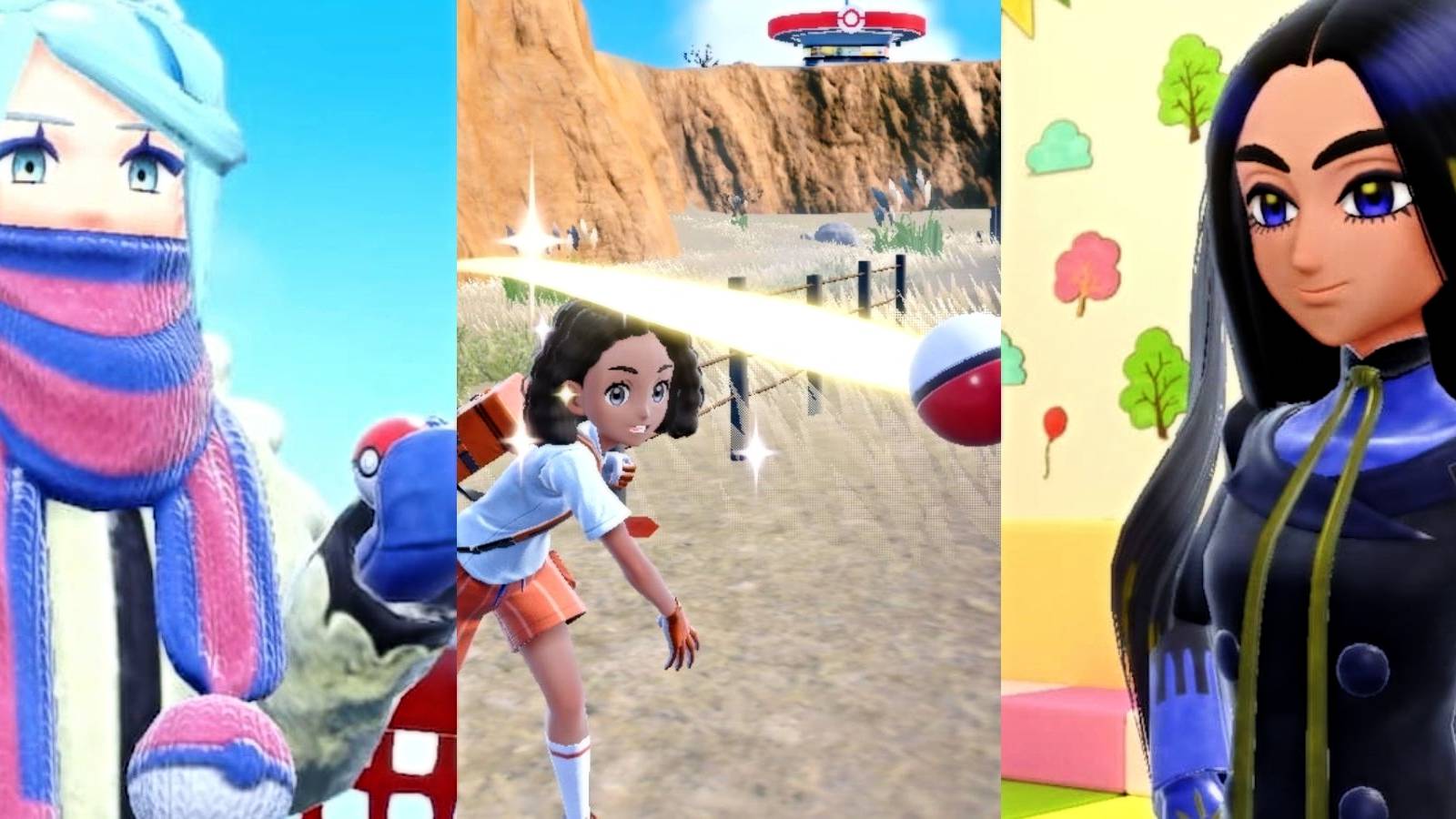 pokemon scarlet violet gym battles level scaling difficulty open world