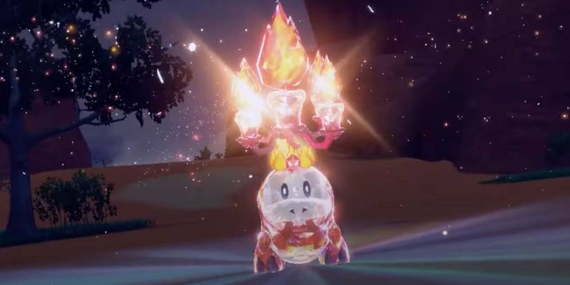 The teralization of Fuecoco in Pokemon Scarlet and Violet