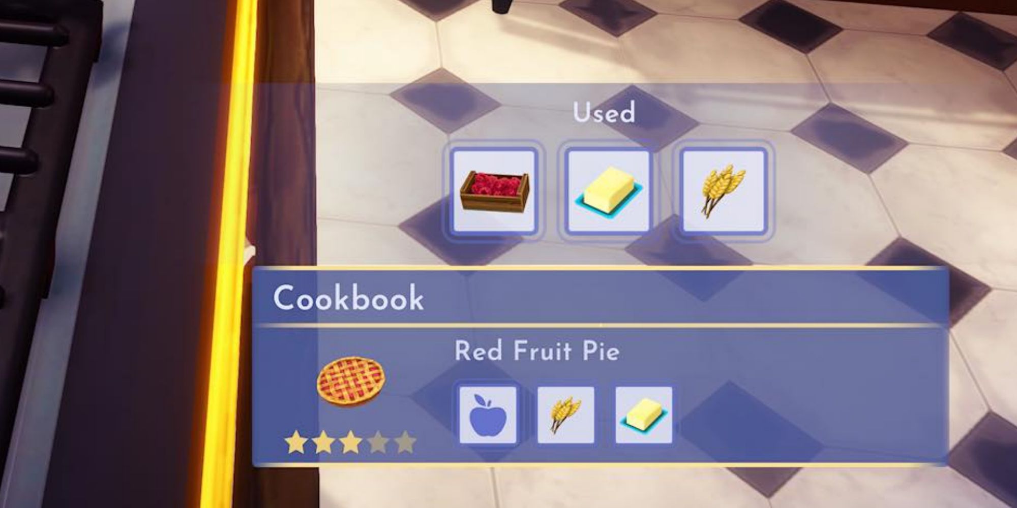 recipe for red fruit pie