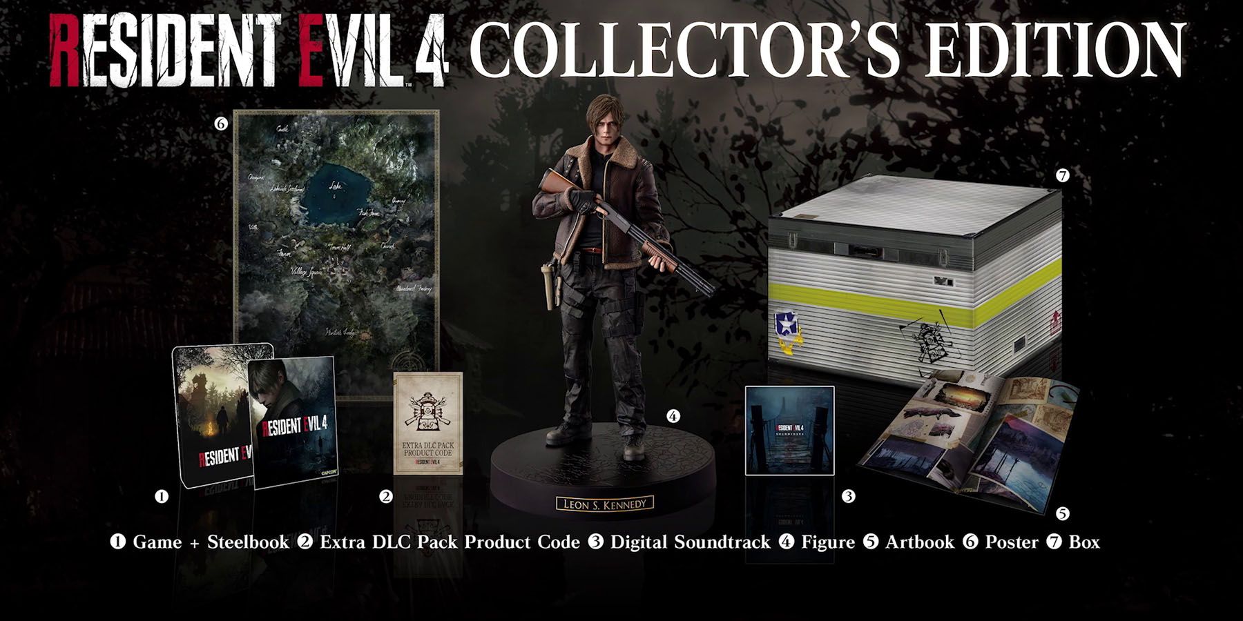 Resident Evil 4 Remake Reveals Deluxe and Collector's Edition Content