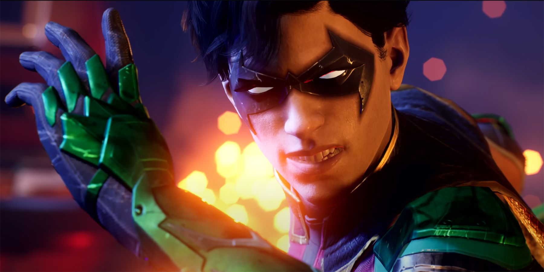 robin - gotham knights - close up - launch trailer