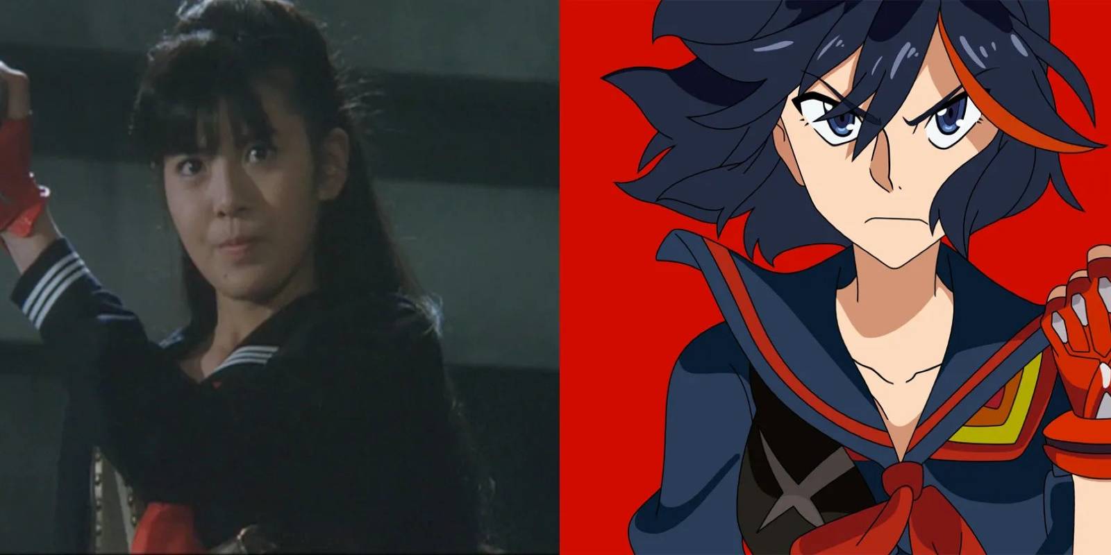 Kill la Kill's Ryuko's inspiration comes from Sukeban Deka's Saki