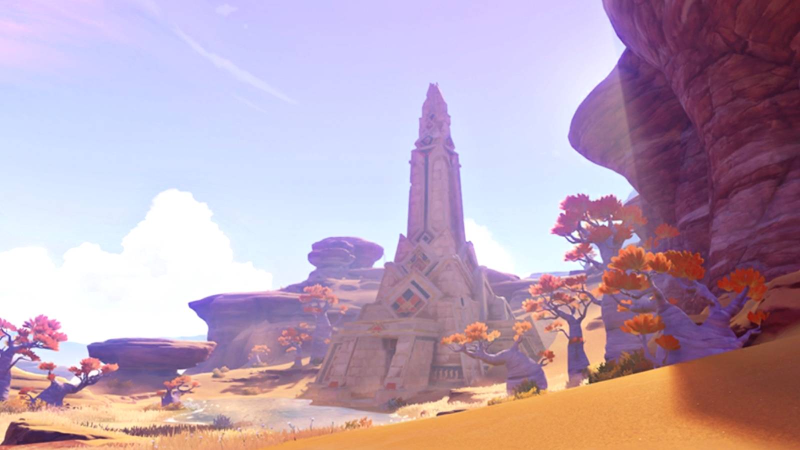 scarlet reign's great red sand achievement guide in genshin impact