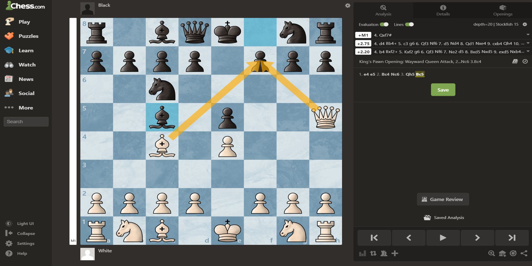 4 move checkmate chess