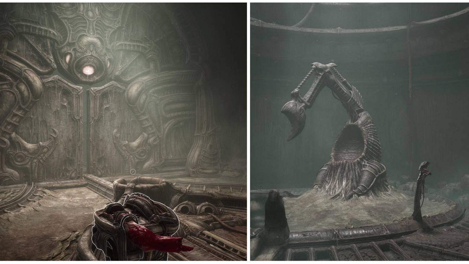 door to part 2 and torture chamber