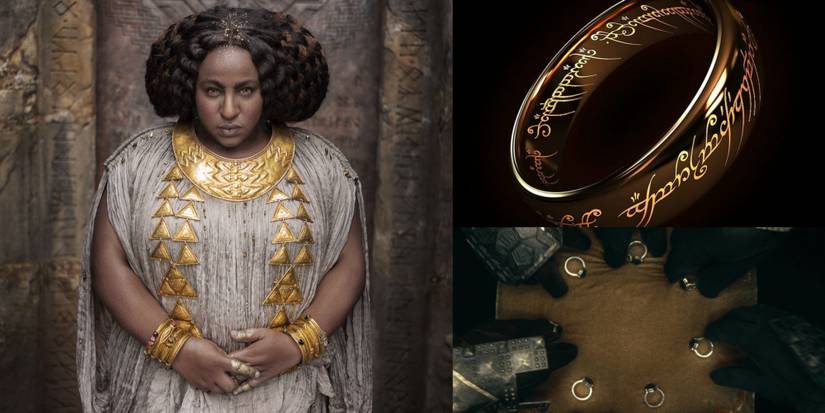 seven rings of the dwarf lords title image split image Disa the one ring lotr rings of power