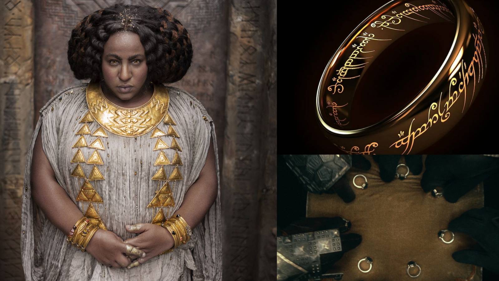 seven rings of the dwarf lords title image split image Disa the one ring lotr rings of power