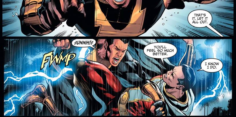 black adam vs shazam