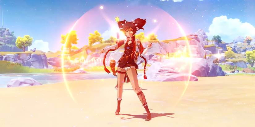 shielder xinyan in genshin impact