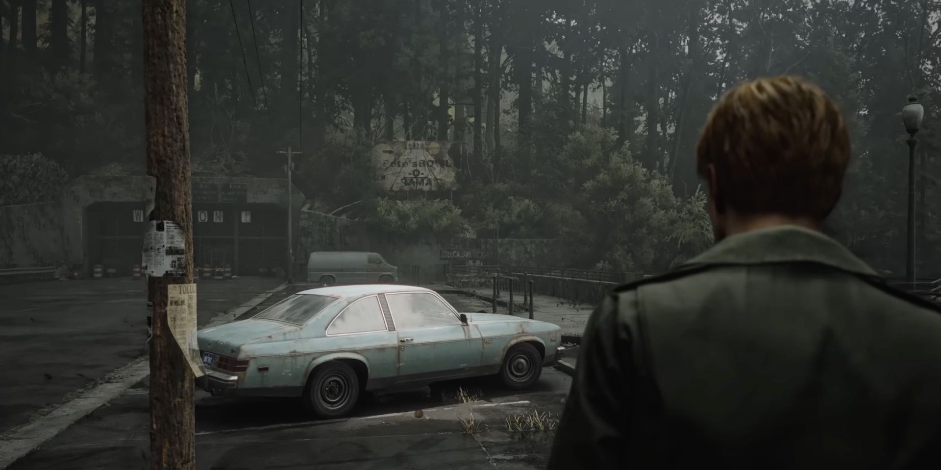 silent hill 2 remake over the shoulder view