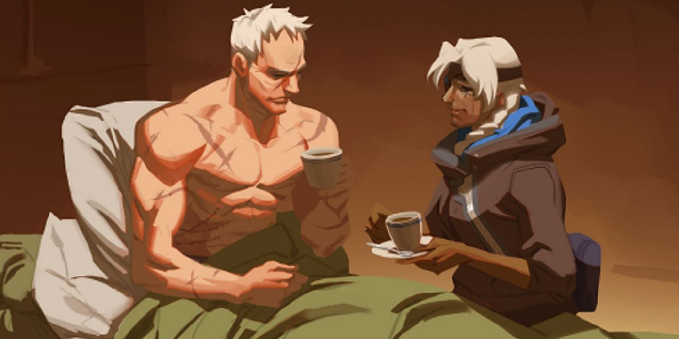 Ana with Soldier 76 Chu Story 