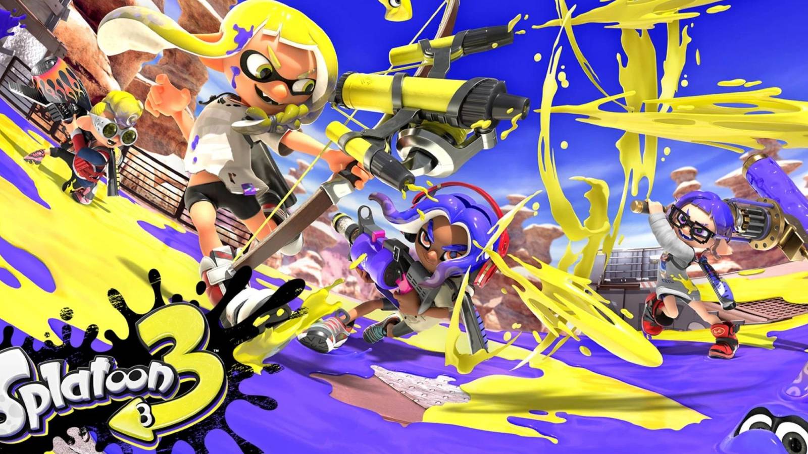 splatoon 3 cover art