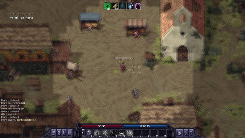 this character is clearly intoxicated