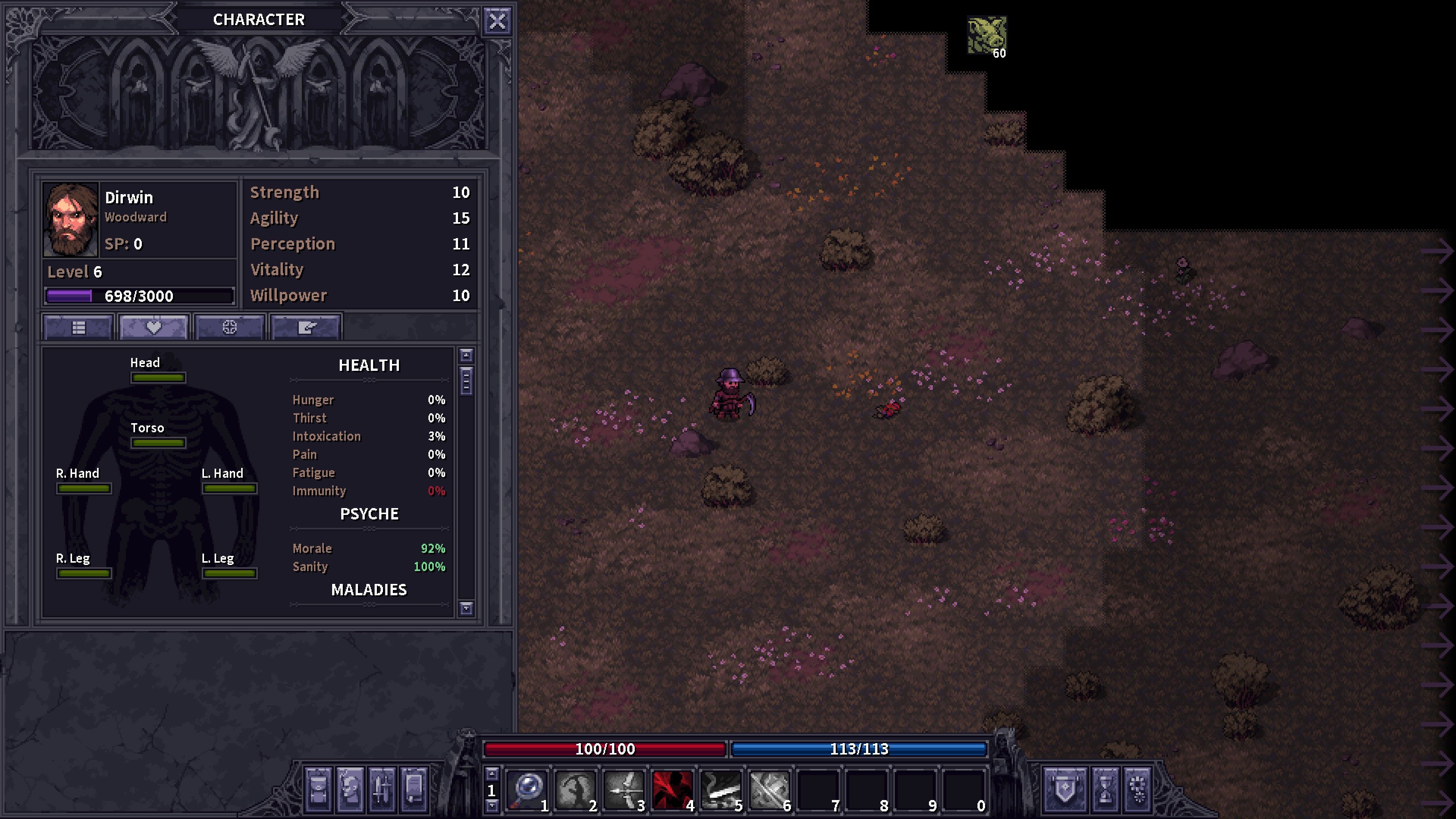 Stoneshard how to increase morale