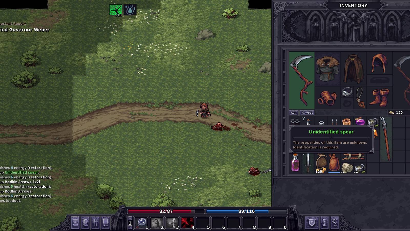 stoneshard unidentified spear