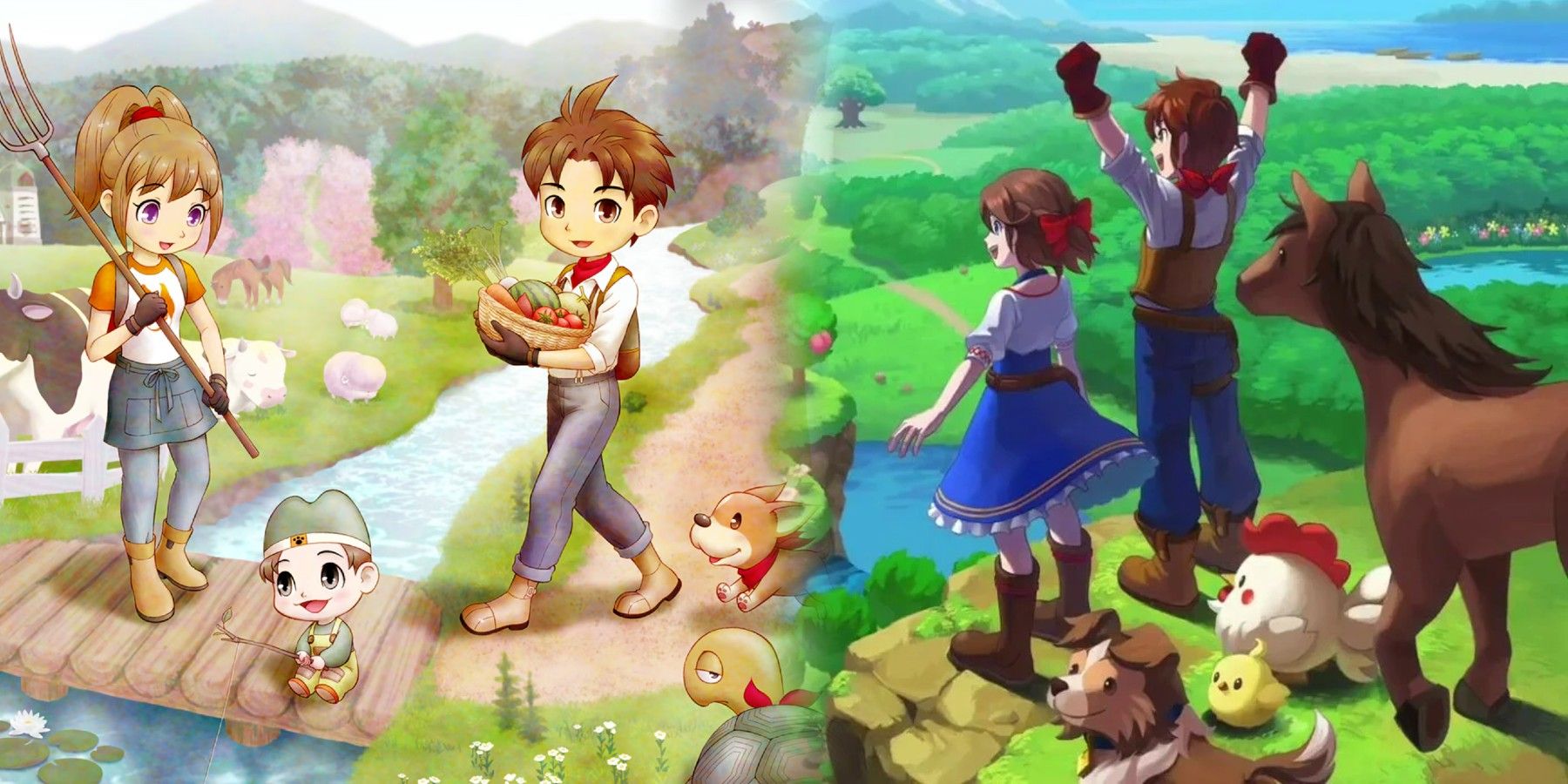 Harvest Moon & Story of Seasons - A Look Back - myPotatoGames