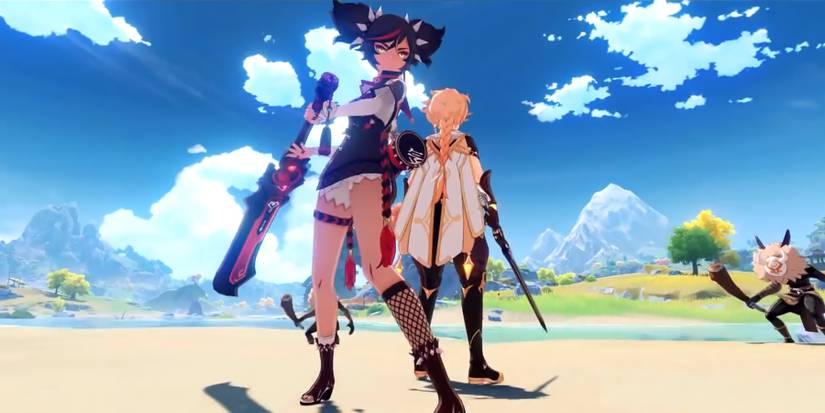 sub-dps xinyan in genshin impact