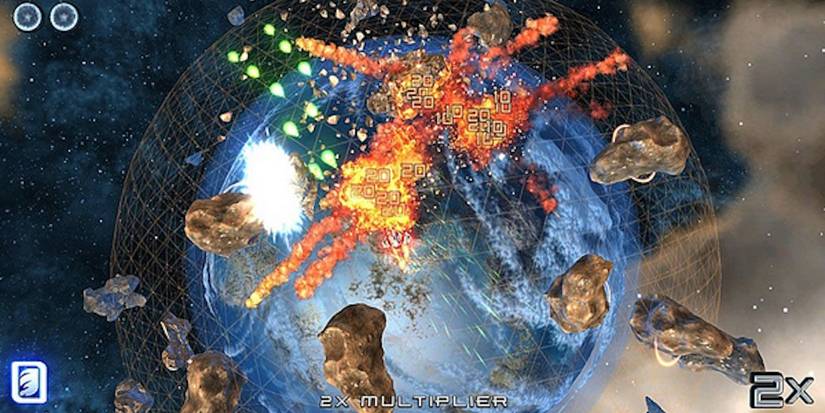 super stardust HD explosions gameplay