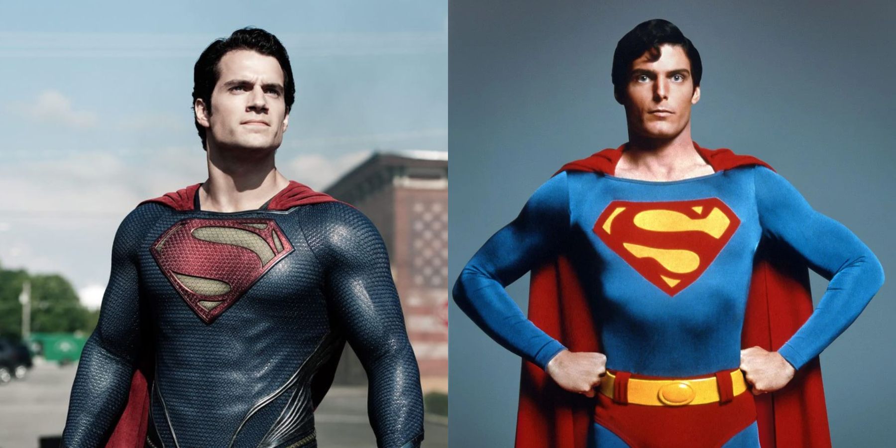 New Image Of Henry Cavill in Christopher Reeve's Superman Suit For