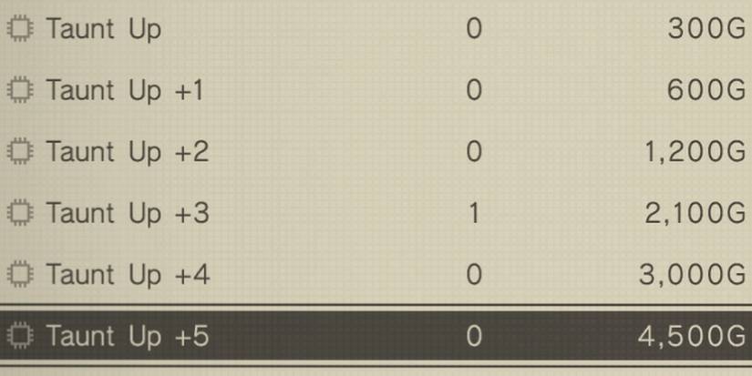 The Taunt Plug-in Chip from Nier Automata.