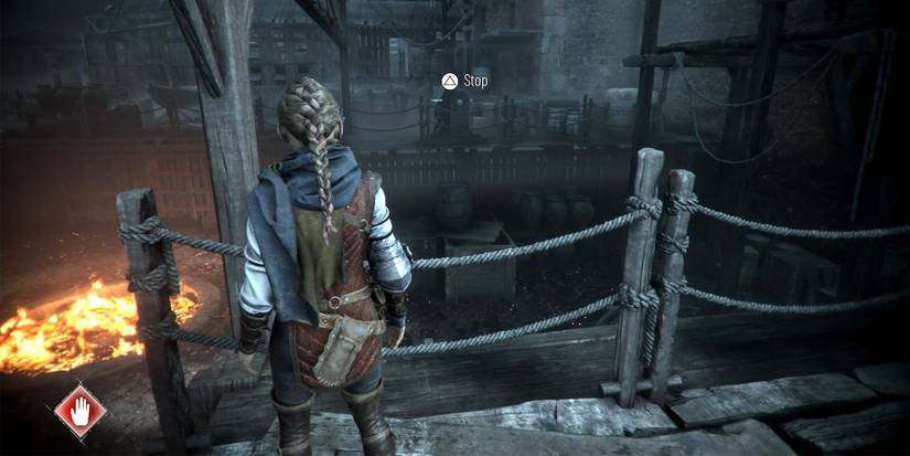 telling lucas to stop in a plague tale requiem