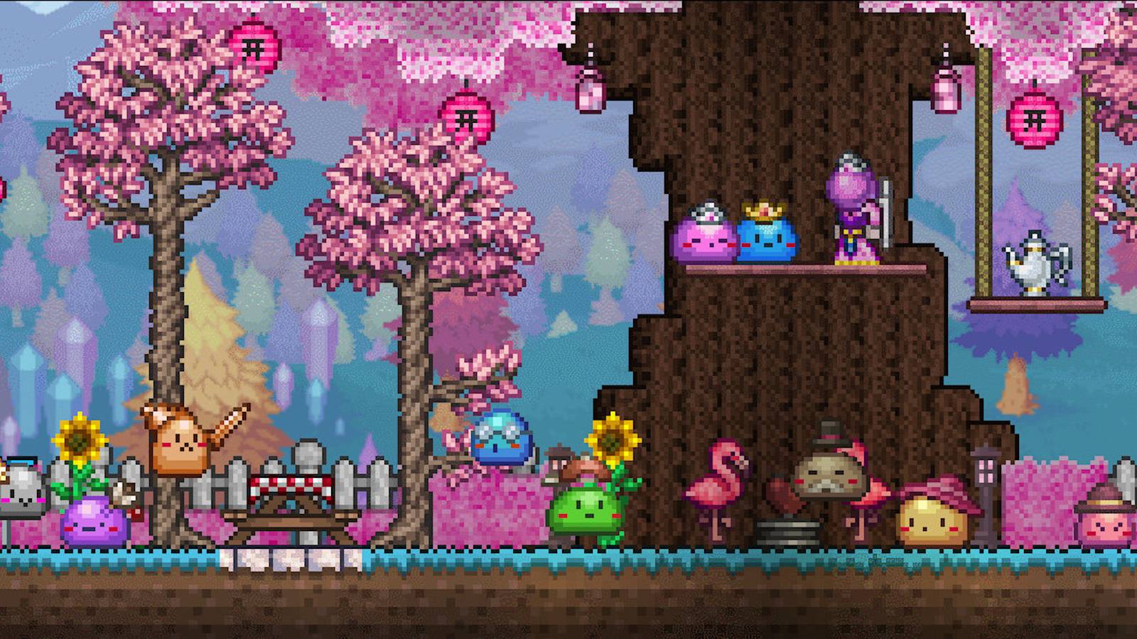 terraria town slime get