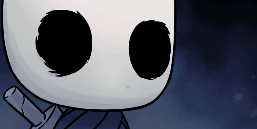 The Knight from Hollow Knight.