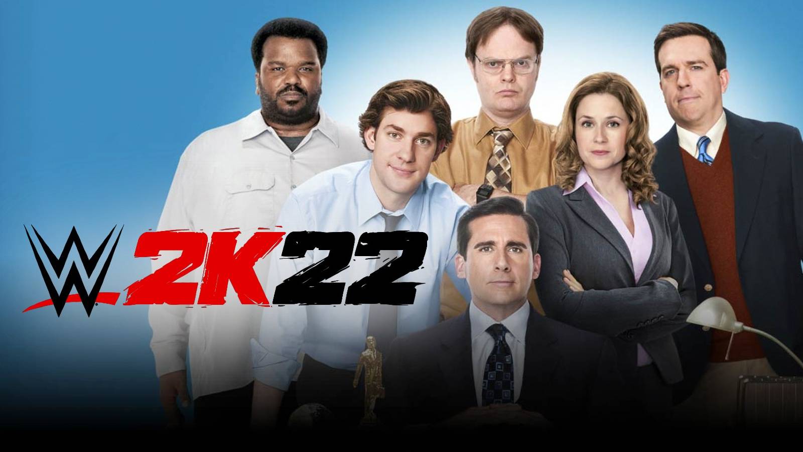 the office wwe 2k22 logo