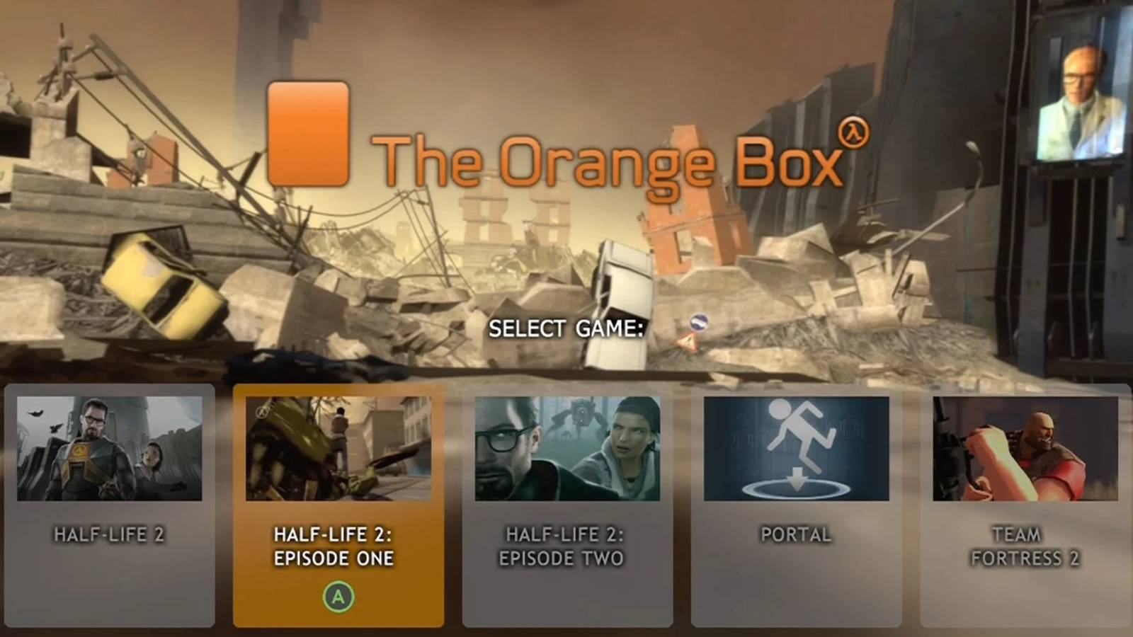 the orange box